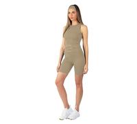 Carlheim Women's Serenita Active Collection Shorts 8", Tan Largo, X-Large