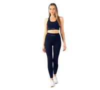 Carlheim Women's Serenita Active Collection Sports Bra X-Back, Navy, X-Large
