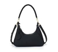 Carlheim Women's Shoulderbags Classis Genuine Leather, Black