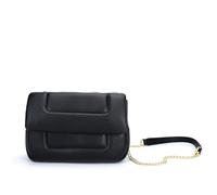 Carlheim Women's Shoulderbags Classis Genuine Leather, Black