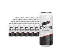 Carling - Cerveza estilo Lager - Alc. 4% Vol. - Caja de 24 latas de 500 ml - Total: 12000 ml