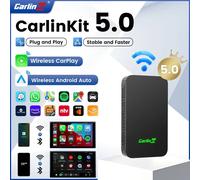 CarlinKit 5.0 2026, 2air, Android Auto Inalámbrico, Smart Box, CarPlay Inalámbrico 2 en 1, Dongle para Autos con CarPlay, Spotify, Botones Originales CarlinKit CP2A CarlinKit Genuine