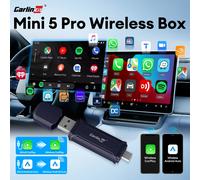 CarlinKit 5.0 Mini 5 Pro Smart CarPlay USB Dongle inalámbrico Android Auto CarPlay de doble canal Mini 3 CarlinKit Genuine