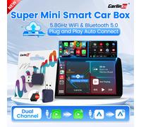 CarlinKit 5,0 Mini Ultra/Pro adaptador inalámbrico CarPlay y Android Auto para coches OEM actualización WiFi BLE teléfono inalámbrico con conexión automática Mini Ultra