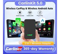 UNIVERSAL CARLINKIT 5.0 2Air Adaptador Inalámbrico para Coches con Android Au...