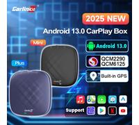 Carlinkit 5 CarPlay Mini Ai Box inalámbrico CarPlay inalámbrico Android Auto para Audi Mazda Toyota para Netflix para YouTube 4G LTE GPS EAU 13.0 8G 128G Genuine Guarantee