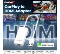 Carlinkit-Adaptador de Carplay a HDMI, funciona con cable para Carplay, PS5, Switch, Tv Stick, portátil, Mac, mini adaptador de espejo de pantalla, Tv Box HD2CP