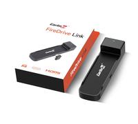 Carlinkit Adaptador FireDrive Link: convierte CarPlay con cable a HDMI, transmite audio y video en el coche, compatible con Fire TV Stick