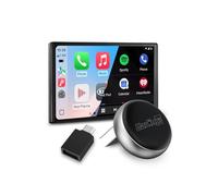 Carlinkit Adaptador inalámbrico CarPlay y Android Auto - Mini Ultra 3 Convert OEM con cable a dongle inalámbrico para iPhone y Android 11+, USB-A/Type-C Plug & Play, conexión rápida, actualización en