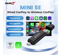 Carlinkit-adaptador inalámbrico para Carplay, dispositivo inteligente MINI SE Box Plug And Play, conexión rápida Ota, actualización de 5Ghz, Wifi, OEM, Carplay con cable, nuevo MINI SE