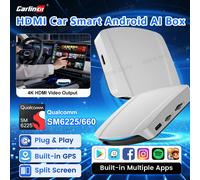CarlinKit de 128GB HDMI CarPlay Ai Box Android 13 inalámbrico CarPlay Android Auto salida de vídeo SM6225 JP UHD 8GB RAM 128GB ROM