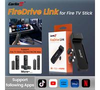 CarlinKit Firedrive Link Carplay con cable a HDMI para Fire Tv Stick Fire Tv Stick Lite HD 4K 4K Max Youtube Netflix Prime Video FireDrive Link