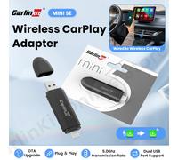 Carlinkit Mini 5 Adaptador inalámbrico Carplay Conexión perfecta para Wired Carplay BLE Wifi Connect Actualización de entretenimiento del coche MINI SE