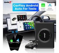 CarlinKit Compatível com Tesla Dongle Android Auto Carplay Sem fios Wifi Bluetooth Adaptador - CarlinKit CPC200T2C