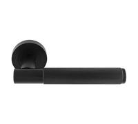 Carlisle Brass Lagos Ulitmate - Paquete de puerta - Incluye un par de asas, 3 bisagras y un pestillo de 7,6 cm en negro mate