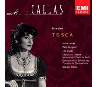 Carlo Bergonzi (Tenor), Maria Callas (Soprano), Tito Gobbi (Baritone), Ugo Trama (Bass), - PUCCINI: Tosca - Highlights / Prêtre, Callas, Bergonzi, Gobbi, Orchestre de la Société du Conservatoire Paris