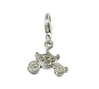 Carlo Biagi Charm Colgante Carroza 925 Plata CSS06