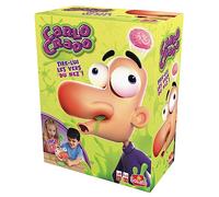 Carlo Crado - Juego de acción y de Habilidad para niños de 4 años - Dispara a los Gusanos de la Nariz - Juego de Mesa para Jugar en Familia o Entre Amigos - 2 a 4 Jugadores - 15 Minutos