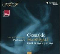 Carlo Gesualdo, Les Arts Florissants, Paul Agnew – Madrigali Libri Terzo & Quarto – CD
