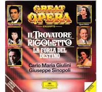 Carlo Maria Giulini - Grosse Oper Auszüge:Il Trovatore/Rigoletto/La Forza Del Destino [Import]