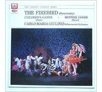 Carlo Maria Giulini, Philharmonia Orchestra - Stravinsky: Firebird Suite, Bizet: Children's Games, Ravel: Mother Goose [LP]