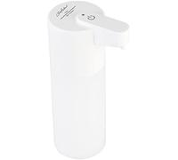 Carlo Milano dispensador jabón con batería: Dispensador de jabón automático, con Sensor infrarrojo, Capacidad de 500 ml, 5 Niveles (a Pilas, Sensor y batería, Ducha)