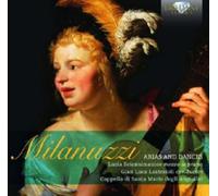 Carlo Milanuzzi Milanuzzi: Arias and Dances (CD) Album (Importación USA)