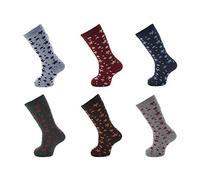 CARLOMAGNO - 420 Calcetin Alto Infantil Estampado Fantasia Estrellas Color: Surtidos Talla: 4