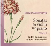 Carlos Damas, Ruben Lorenzo - Beethoven: Sonatas for Violin and Piano, Volume II