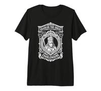 Carlos el Gran Carlomagno Camiseta Premium