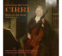 Carlos Montesinos Defez|Breaking Bass Ensemble - Cirri: Sonatas and Duos for Cello