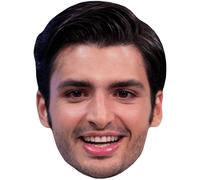 Carlos Sainz Jr (Beard) Big Head. Máscara más grande que la vida.