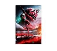 Carlos Sainz Jr Póster de corredores Arte Pintura Lienzo Decoración Hogar Dormitorio Decoraciones Modernas 30x45 cm