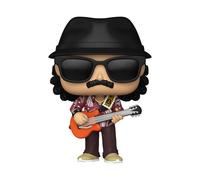Carlos Santana Pop Rocks Vinile Figura Carlos Santana 9 Cm Funko