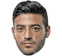 Carlos Vela Garrido (Beard) Big Head. Máscara más grande que la vida.
