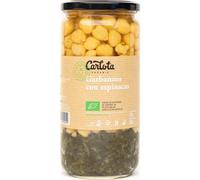 Carlota Organic Garbanzos con Espinacas 720g