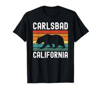 Carlsbad California Retro Vintage Cali Bear San Diego SD 760 Camiseta