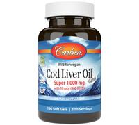 Carlson Labs, aceite de hígado de bacalao, 1000 mg, 250 cápsulas blandas - en...