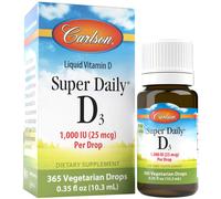 Carlson Labs - Super Daily D3 1000 IU de Carlson Labs, 10.3 ml