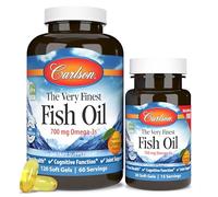 Carlson - The Very Finest Fish Oil, 700 mg Omega-3s, Norwegian, Sustainably Sourced, Orange, 240 soft gels