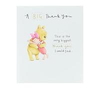 Carlton 606266-0-1 - Tarjeta de agradecimiento de Disney Winnie The Pooh and Piglet