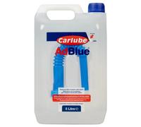 Carlube AdBlue 5L con Boquilla de vertido integrada | Solución de urea para motores diesel Euro 6 - Reductor de emisiones NOx - Compatible con coches y camiones Diesel, ISO 22241
