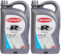 Carlube Triple R KCK005 R-TEC38 20W-50 Aceite de motor mineral, 5 L (Paquete de 2)