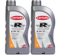 Carlube Triple R KFI001 R-TEC 22 5W-30 Aceite de motor totalmente sintético, 1 L (Paquete de 2)
