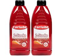 Carlube XST011 2-Stroke Mineral Motorcycle Oil (Paquete de 2)