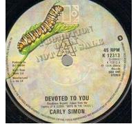 CARLY SIMON - CARLY SIMON - DEVOTED TO YOU - 7 inch vinyl / 45