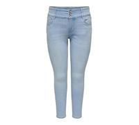 CARMAKOMA Skinny fit Jeans CARANNA High Waist Skinny Fit Jeans Light Blue Denim 50 32 Light Blue Denim