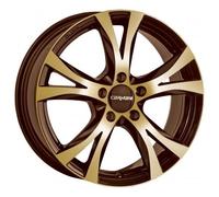Carmani CA90818H335CBGP Bolt Circle 5.00 x 112.00 Offset 35 Hub Centering 66.60 Design 9 Compete, Brown Gold Polish