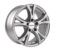 Carmani CA90818K35KS Bolt Circle 5.00 x 120.00 Offset 35 Hub Centering 72.60 Design 9 Compete, Crystal Silver