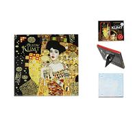 CARMANI - Posavasos, alfombra para bebidas resistente al calor impresa con Gustav Klimt, Adele Bloch Bauer I.